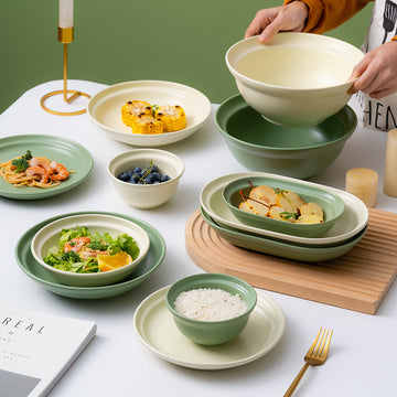 Morandi Color Simple Ceramic Tableware