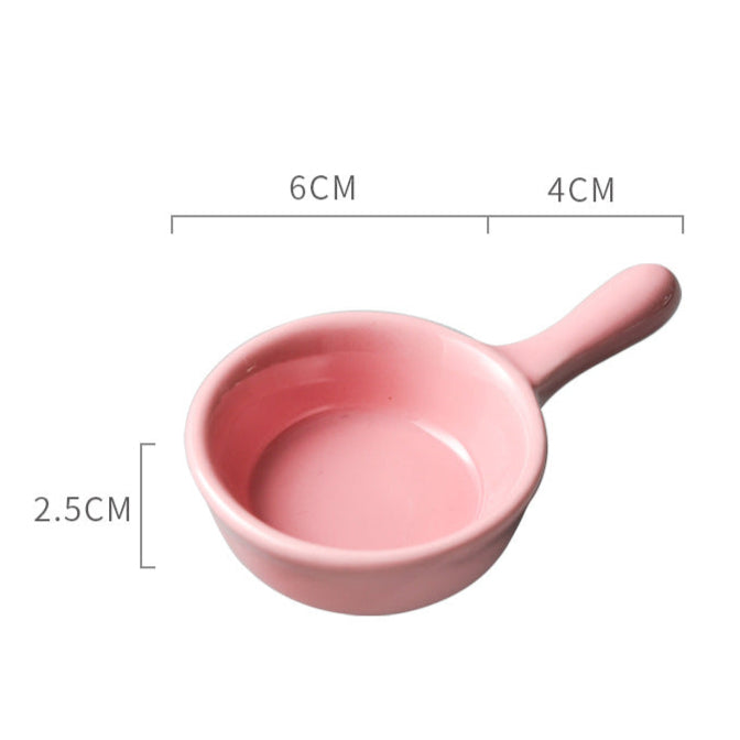 Colorful Dipping Sauce Dish