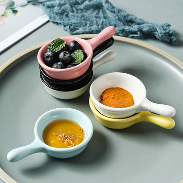 Colorful Dipping Sauce Dish
