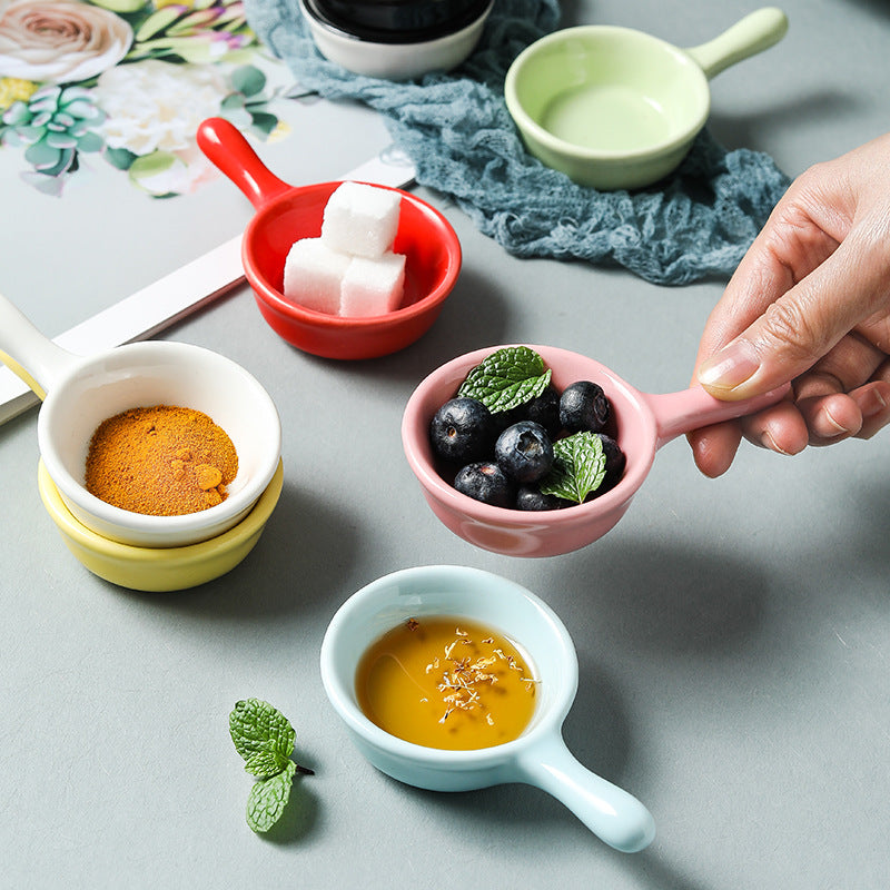Colorful Dipping Sauce Dish