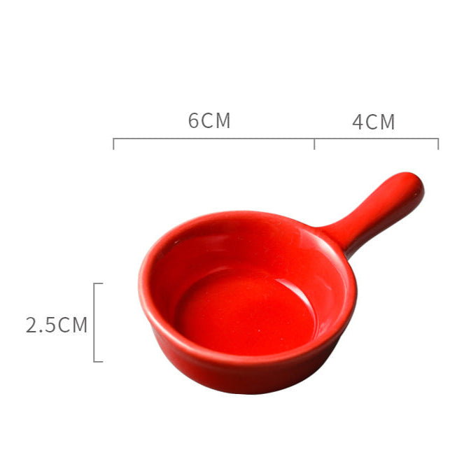 Colorful Dipping Sauce Dish