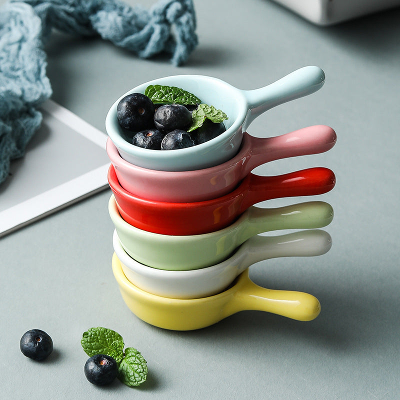 Colorful Dipping Sauce Dish