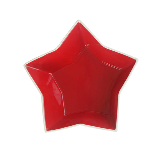 Ceramic Christmas Tree Plate, Dinner Plate, Snack Plate Breakfast Plate Dessert Plate 