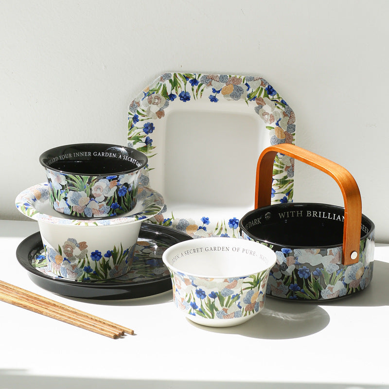 Keramikgeschirr-Set der GARDEN-Serie – Einweihungsgeschenkset