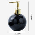 Lotion Bottle, Press Bottle, Ceramic Fashionable Soap Bottle, Shower Gel Bottle