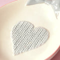 Ceramic Spoon Rest Spoon Holder Heart and Bowknot