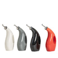 Ergonomic Design Ceramic Oil and Vinegar Bottle
