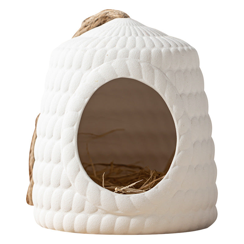 Hamster Ceramic House, Bird Sleeping Nest, Guinea Pig Small House