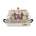 Retro Style Floral Mug High Temperature Resistant Afternoon Tea Ceramic Mug Set Premium Housewarming Gifts