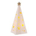 Cross Border Christmas Decoration Home Table Ornaments Ceramic Christmas Snowman Elk Glow Lamp Ornaments