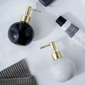 Lotion Bottle, Press Bottle, Ceramic Fashionable Soap Bottle, Shower Gel Bottle