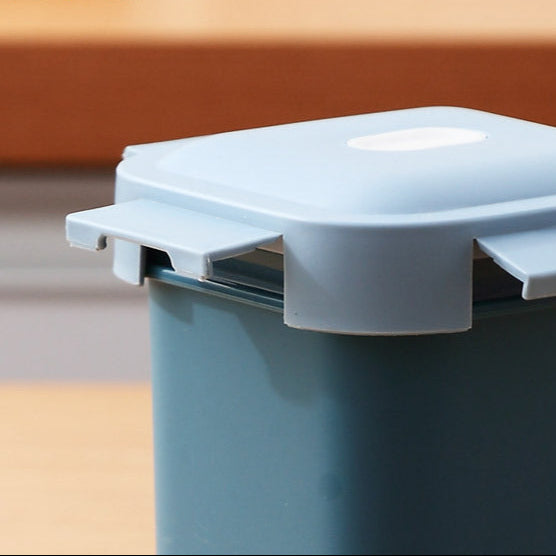 Square Matte Glaze Ceramic Sealed Jar
