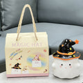 High Value Mug Cute Water Cup With Lid Halloween Gift Cartoon Ghost Ceramic Mug