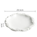  Porcelain Flat Plate Shallow Plate Hotel Tableware 