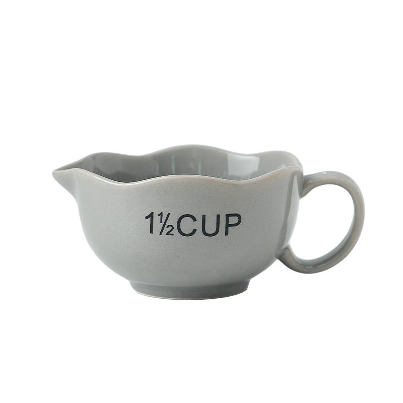 Minimalist Ceramic Measuring Cup Set