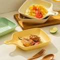  Ceramic Tableware Oven Baking Tray Cute Breakfast Plate