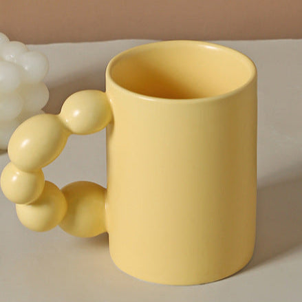 Ceramic Mug Large Capacity Nordic Ins Cute Couple Mug