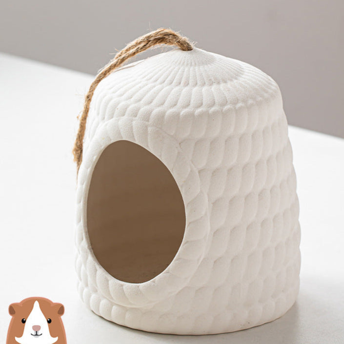 Hamster Ceramic House, Bird Sleeping Nest, Guinea Pig Small House