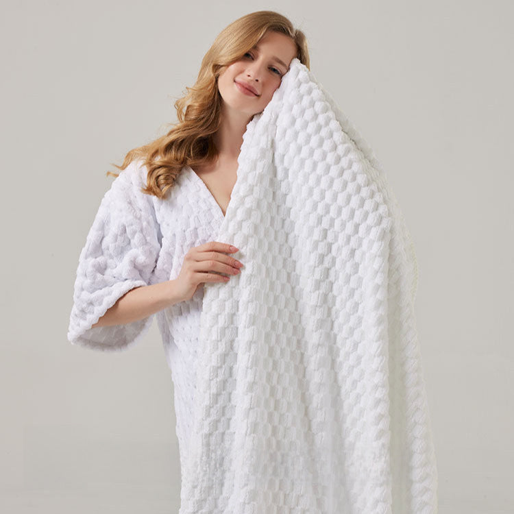 Cloud Velvet Soft Absorbent Fast Drying Coral Velvet Bath Towel Enlarged Towel Bath