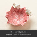 Birds dessert plates, ceramic jewelry storage plates, soap dishes
