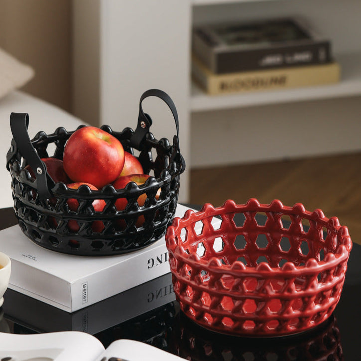 Ceramic Fruit Basket