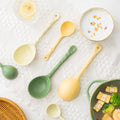 Porcelain Long Handle Spoon Soup Spoon