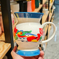 60s-70s Traditional Chinese Design Creative Funny Ceramic Mugs