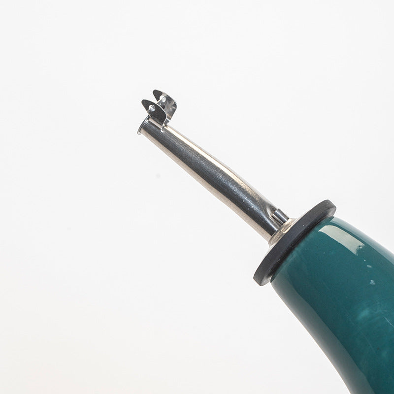 Ergonomic Design Ceramic Oil and Vinegar Bottle