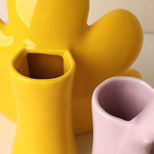 Ceramics Vase Creative Decoration Flower Ornaments