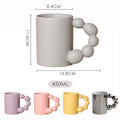Ceramic Mug Large Capacity Nordic Ins Cute Couple Mug