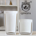 Double-Wall Ceramic Mug with Lid, Small Fresh Gradient Color Pearl Glaze Portable Mug, Coffee Mug