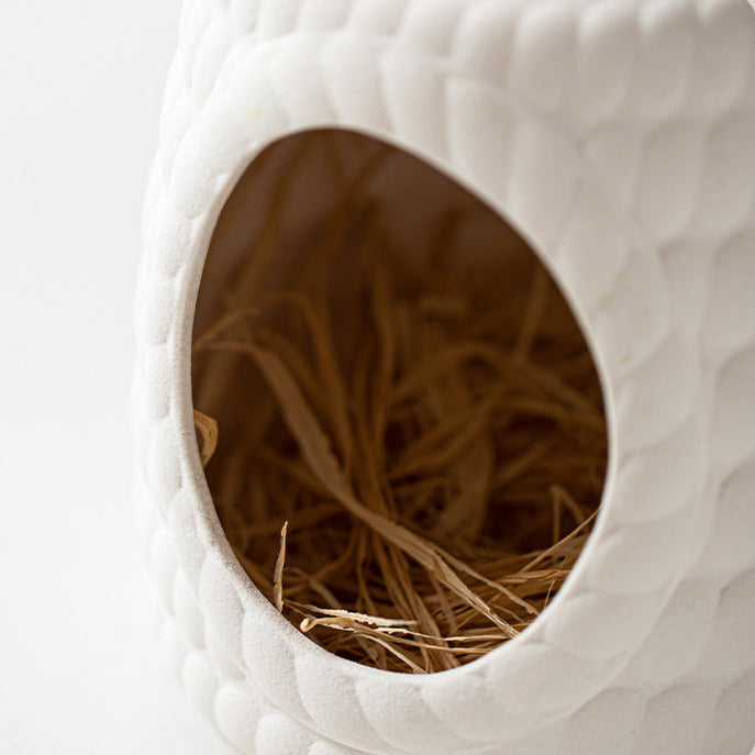 Hamster Ceramic House, Bird Sleeping Nest, Guinea Pig Small House