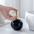 Lotion Bottle, Press Bottle, Ceramic Fashionable Soap Bottle, Shower Gel Bottle