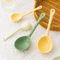 Porcelain Long Handle Spoon Soup Spoon