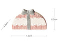 Ceramic Napkin Holder Knitted Embossed Pattern