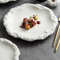  Porcelain Flat Plate Shallow Plate Hotel Tableware 
