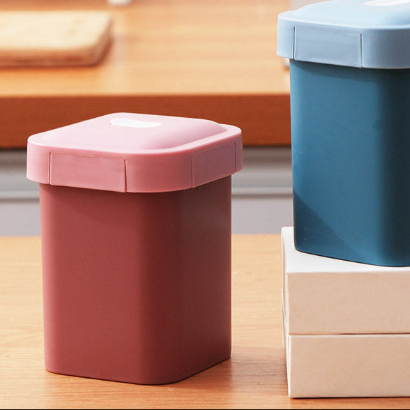 Square Matte Glaze Ceramic Sealed Jar