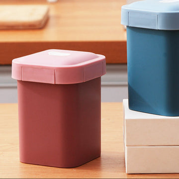 Square Matte Glaze Ceramic Sealed Jar