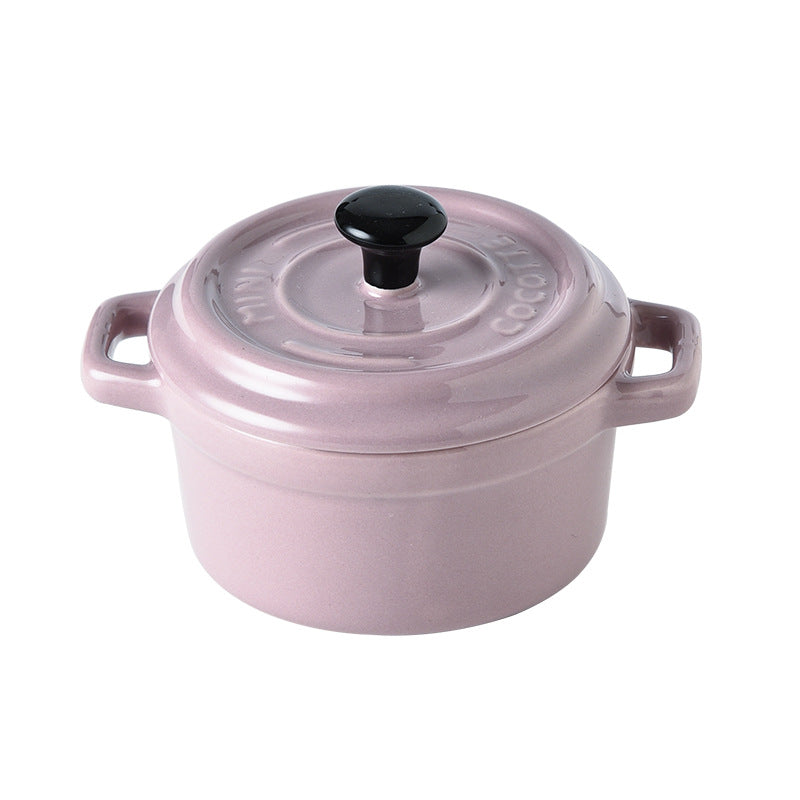 Mini Casserole Ceramic Bowl 