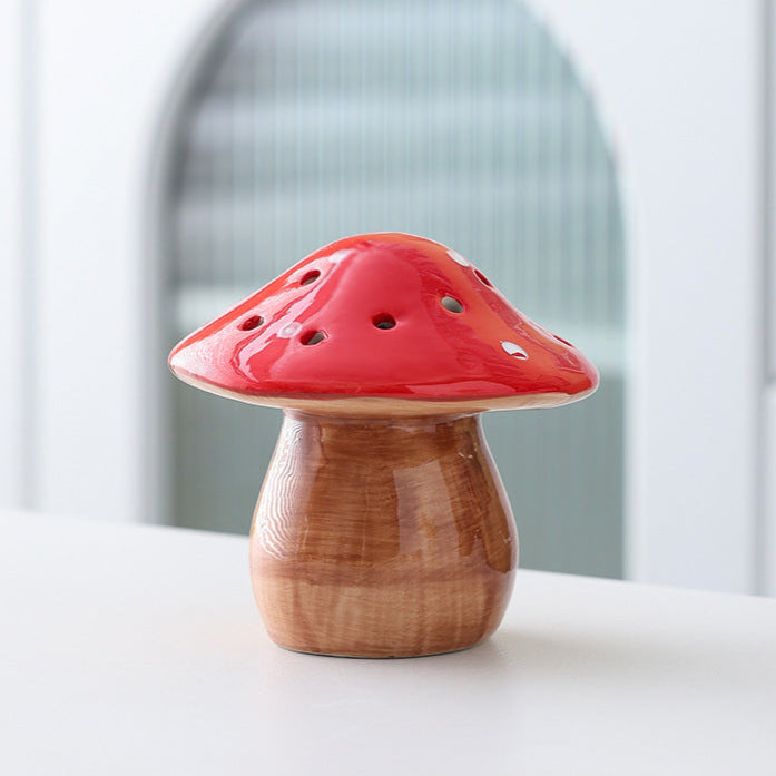 Glowing Mushroom Night Light Creative Bedroom Bedside Light Ins Vibe Ceramic Ornaments For Birthday Gift Items