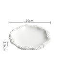  Porcelain Flat Plate Shallow Plate Hotel Tableware 