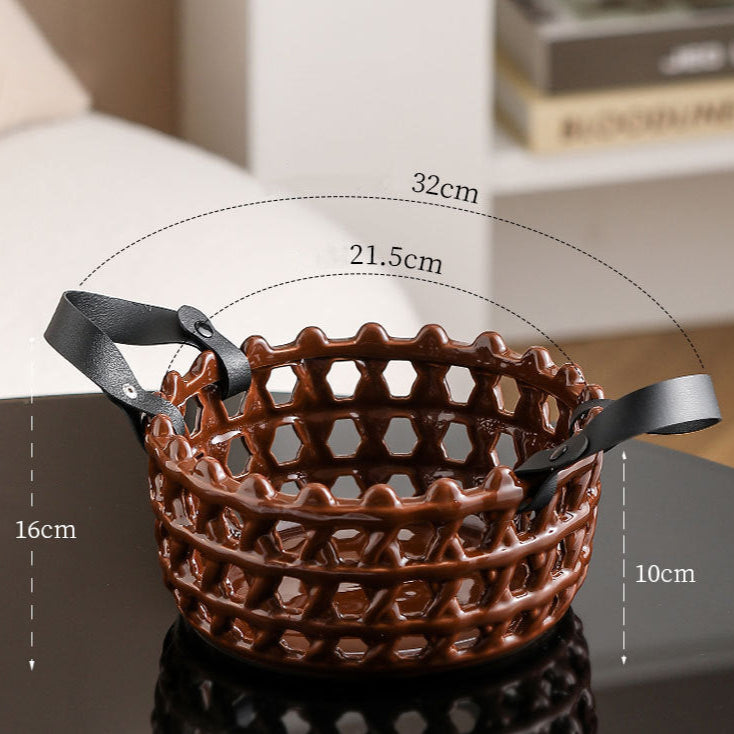 Ceramic Fruit Basket