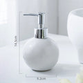Lotion Bottle, Press Bottle, Ceramic Fashionable Soap Bottle, Shower Gel Bottle