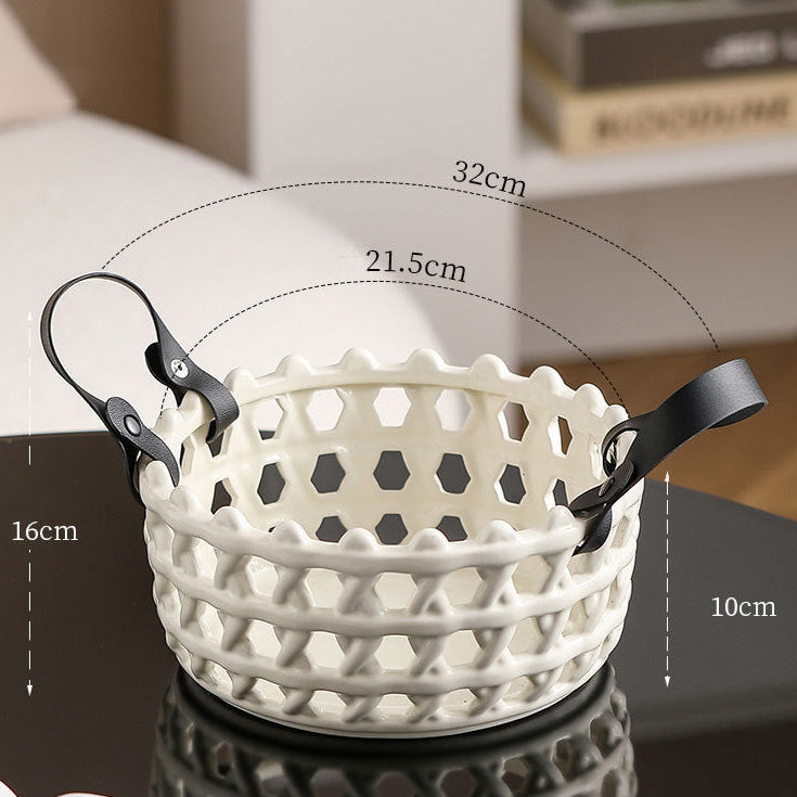 Ceramic Fruit Basket
