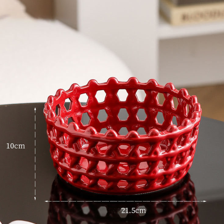 Ceramic Fruit Basket