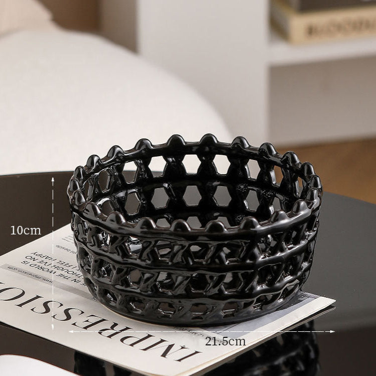 Ceramic Fruit Basket