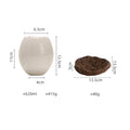 Eggshell Shape Steamed Egg Bowl, Dessert Bowl, Ceramic bowl, Yogurt bowl